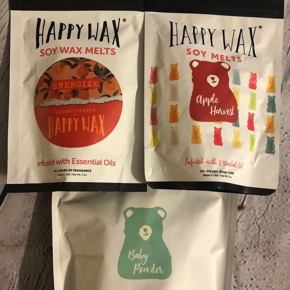NWT Happy Wax® Soy Wax Melts - Set of 3 - Picture 6 of 6
